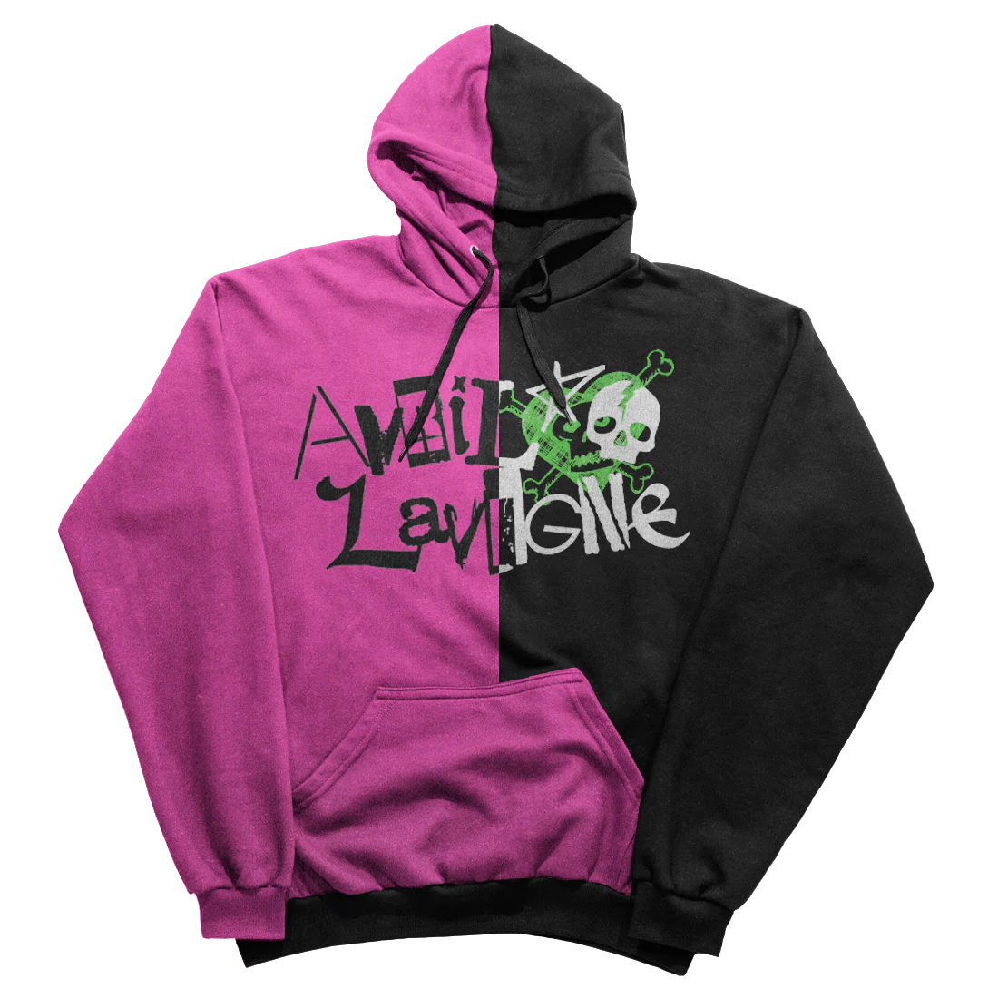 Logo Split Hoodie